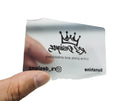 Cheap Blank Clear Frosted Card Transparent Business Cards
