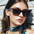 Custom Logo 2025 Fashion Men Women Big Frame Driving Sun Glasses UV400 TR90 Polarized Square Sunglasses