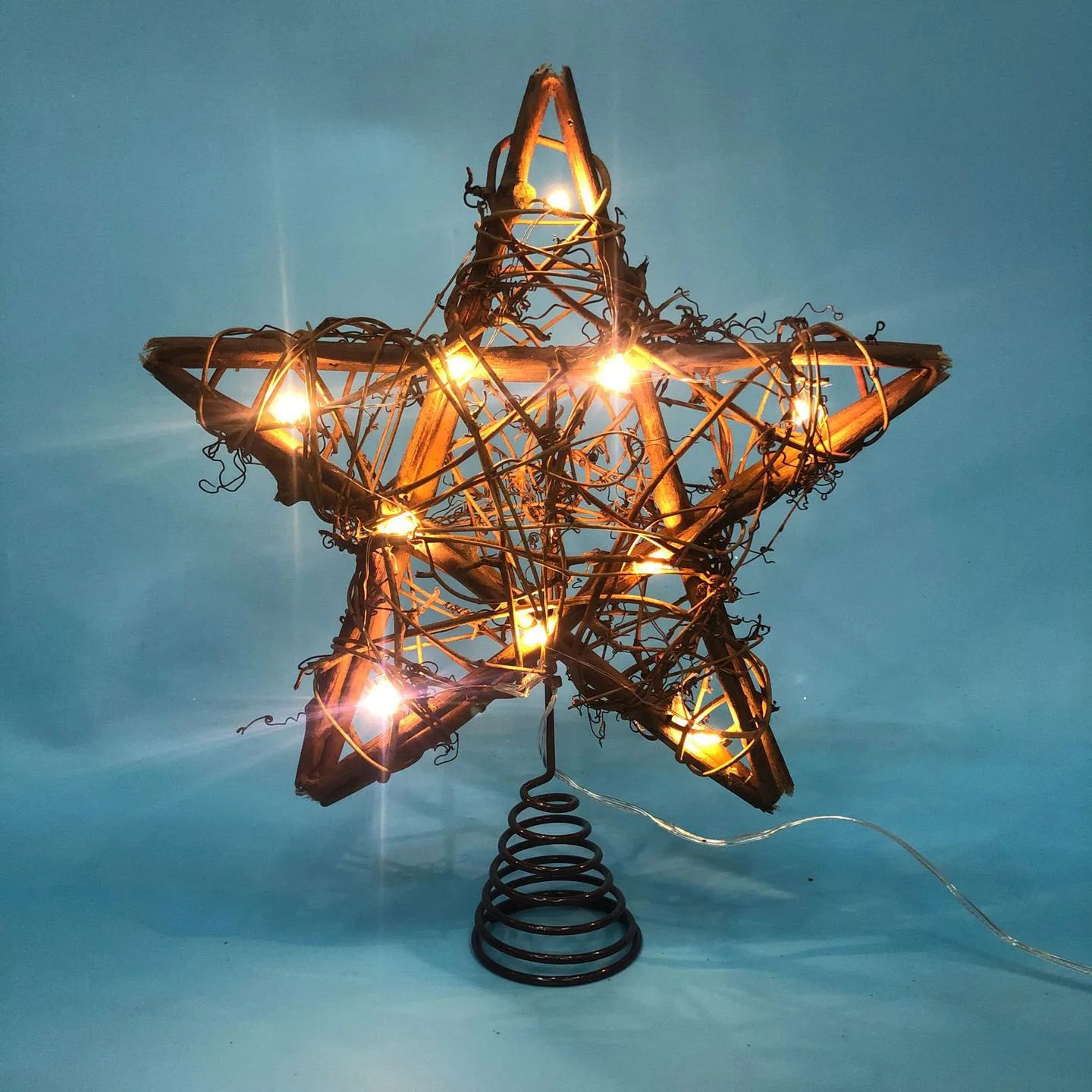 Christmas Tree Decoration Tree Topper Star Lights for Christmas