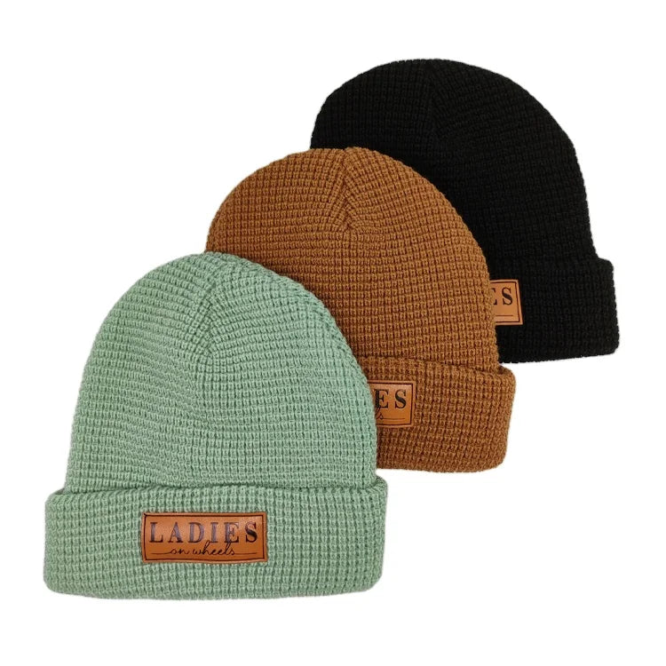 Factory Label Beanie Cap Custom Winter Knit Hats Women Beanies