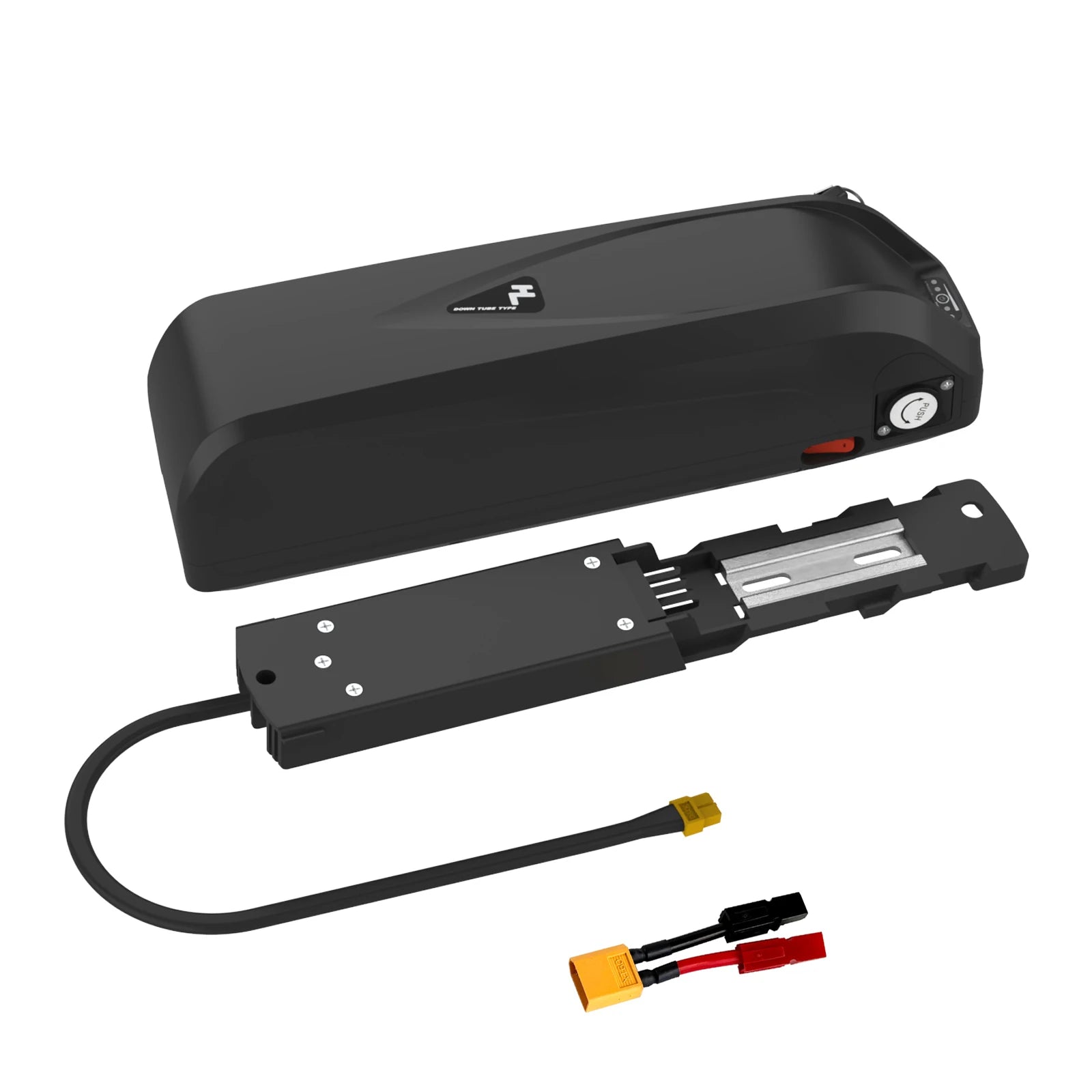 Factory Design Battery Wallenpower 36v 48v 52vHailong Customized Downtube Ebike Battery Electric Bicycles Battery