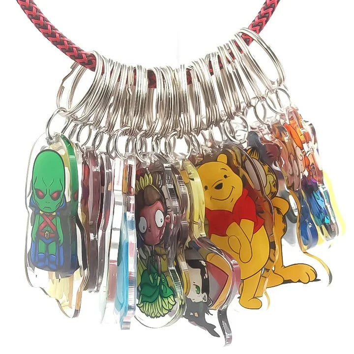 Factory Custom Acrylic Key Chain Pendant Key Chain Sign Display