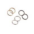 Small Stainless Steel Hypoallergenic Hoop Earrings Mens Hoop Cartilage Helix Lobes Hinged Sleeper Earrings Huggie Hoop Earrings