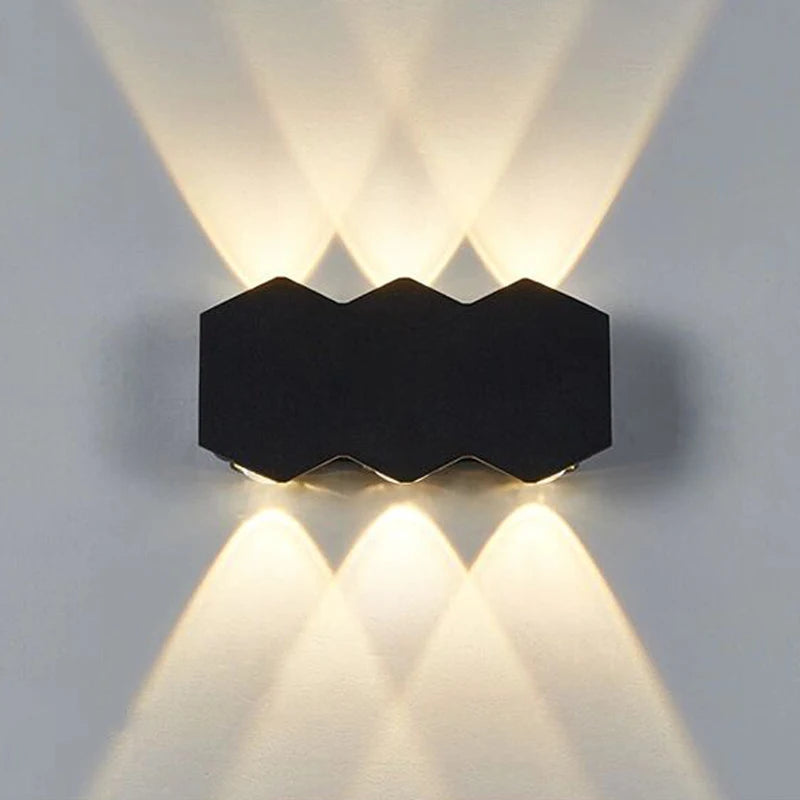 Outdoor Wall Hanging Light Waterproof IP65 AC85-265V Art Deco Wall Lights Interior Lighting Modern Design for Home LED Wall Lamp