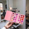 Custom Logo Colorful Long Lasting Eyeshadow Glitter Eye Makeup Professional Highly Pigmented Matte Shimmer Eye Shadow Palette
