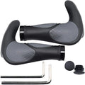 TPR Rubber Integrated Horn Handle Grip for Road Bicycles MTB Cuffs Hand Rest Bike Vice Handlebar Grip Shockproof Bicycle