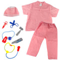 Doctor Nurse Costume for Kids With Accessories Scrubs for Girls Kids Doctor Costume