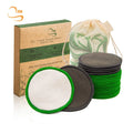 Hot Sale Reusable Cotton Cosmetic Cleansing Pads Chemical Free Soft Bamboo Makeup Wipes 8cm Round