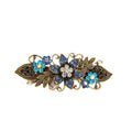 AA01178 Hair Accessories Wholesale Korean Flower Women Alloy Rhinestone Spring Hair Clip