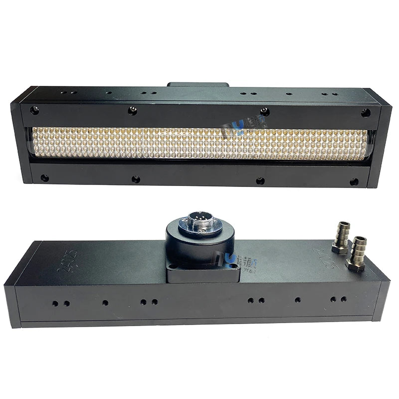 Nuoyan New Water Cooled LED UV Lamp System for Inkjet Printer Wave Length 395-400mm WS2402528B-01 G5 G6 Head 4 Lines