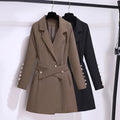 Wholesale 2026 Autumn High End Elegant Suit Solid Color British Style Women's Dress
