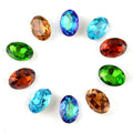 Fancy Stone K9 Quality Rhinestone Oval Pointback Rhinestone Nail Crystal