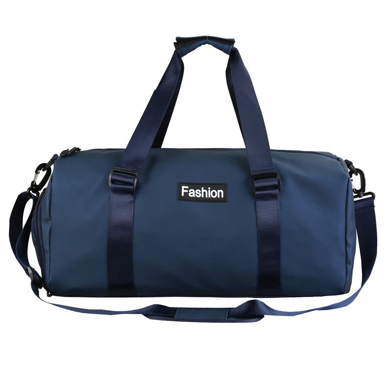 Fashion Custom logo Gym Duffle Bag for Women Men Waterproof Sports Bags Travel Duffel Bags with Shoe Compartment