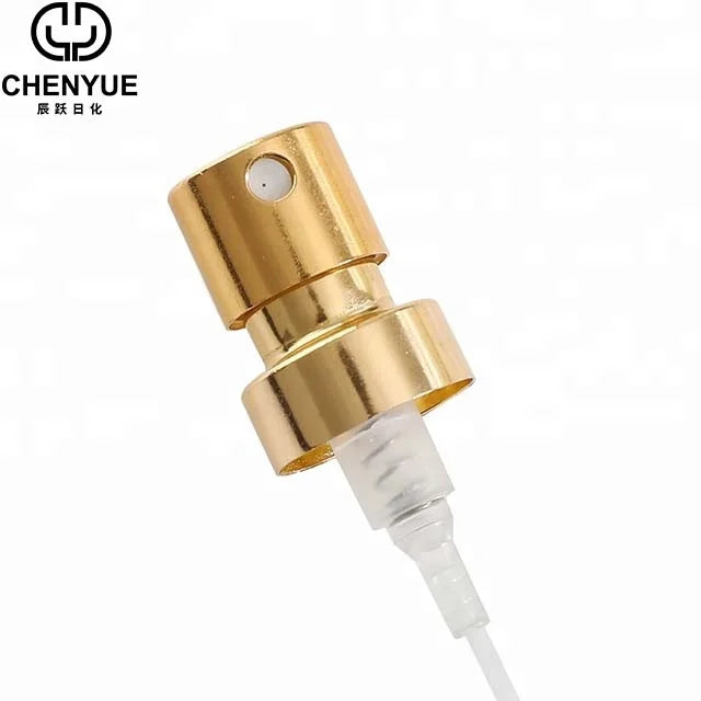 15/400 Perfume Atomizer Aluminium Crimp Pump Sprayer Fine Mist Non Spill with Collar for Bottles
