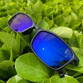2026 Unisex Photochromic Anti-Reflective Gray Anti-Blue Glasses Rectangle Small Frame Cheap Wholesale TR90 indoor outdoor 2 in 1