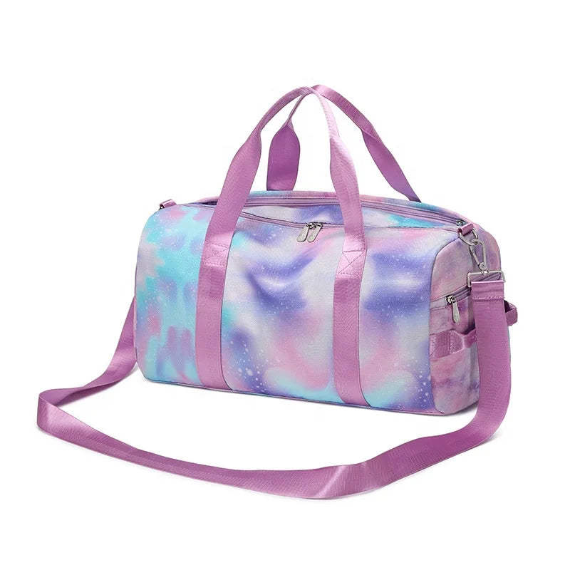 Travel Bags Luggage Foldable Duffle Gym Bag for Women Sport Garment Dance Yoga Weekender Woman Travel Bag