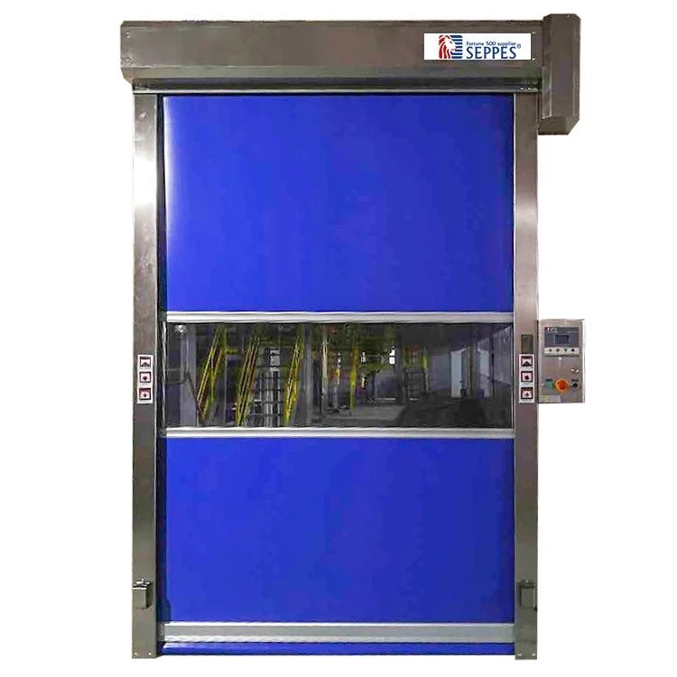 New Factory Pvc High Speed Door Fast Rolling Rapid Door With Oem Direct Factory Price High Entrance