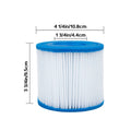 Summer Waves Pool Filter D Cartridge Long-Last & Heavy-Duty Replaces RX-600/SFX-600 Pump Filter Pool Tools & Accessories