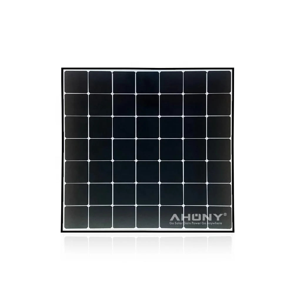 24.2% Efficiency CE ROHS 180W square Fotovolta Solar Panel Back Contact IBC 49cell Solar Cell Pannelli Fotovoltaici Solar Module
