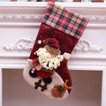 Christmas Decorations Christmas Snowman Old Man Socks Gift Bag Candy Bag Large Christmas Socks