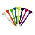 Wholesale New Design Plastic Colorful Castle Golf Tees 83mm Golf Tees