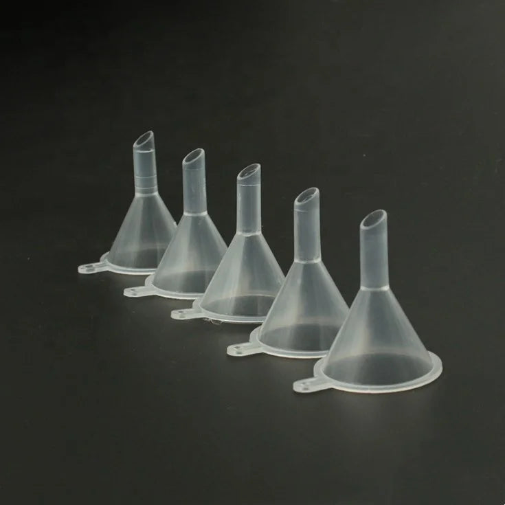 Factory Directly Laboratory Cheap Clear Small Funnel Transparent PP Plastic Mini Perfume Dispensing Filling Customizable China