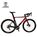 Java FUOCO J.AIR Full Carbon Fiber Road Bicycle 22 Speed Competition Carbon Race Bike Wire Pull Oil Pressure Disc Brake R7000