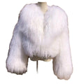 Custom Color Overcoat Winter Women Real Mongolian Lamb Fur Coats Trendy Clothes Natural Luxury Sheep Fur Jackets