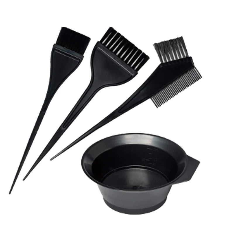 4pcs Salon Hair Color Dye Kit Coloring Tint
