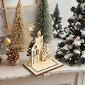 Creative New Design Wood Candle Holder Christmas Decoration for Wholesale-Factory Direct