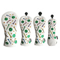 2023 New Design Golf Head Cover PU Leather Golf Wood Driver Golf Headcover