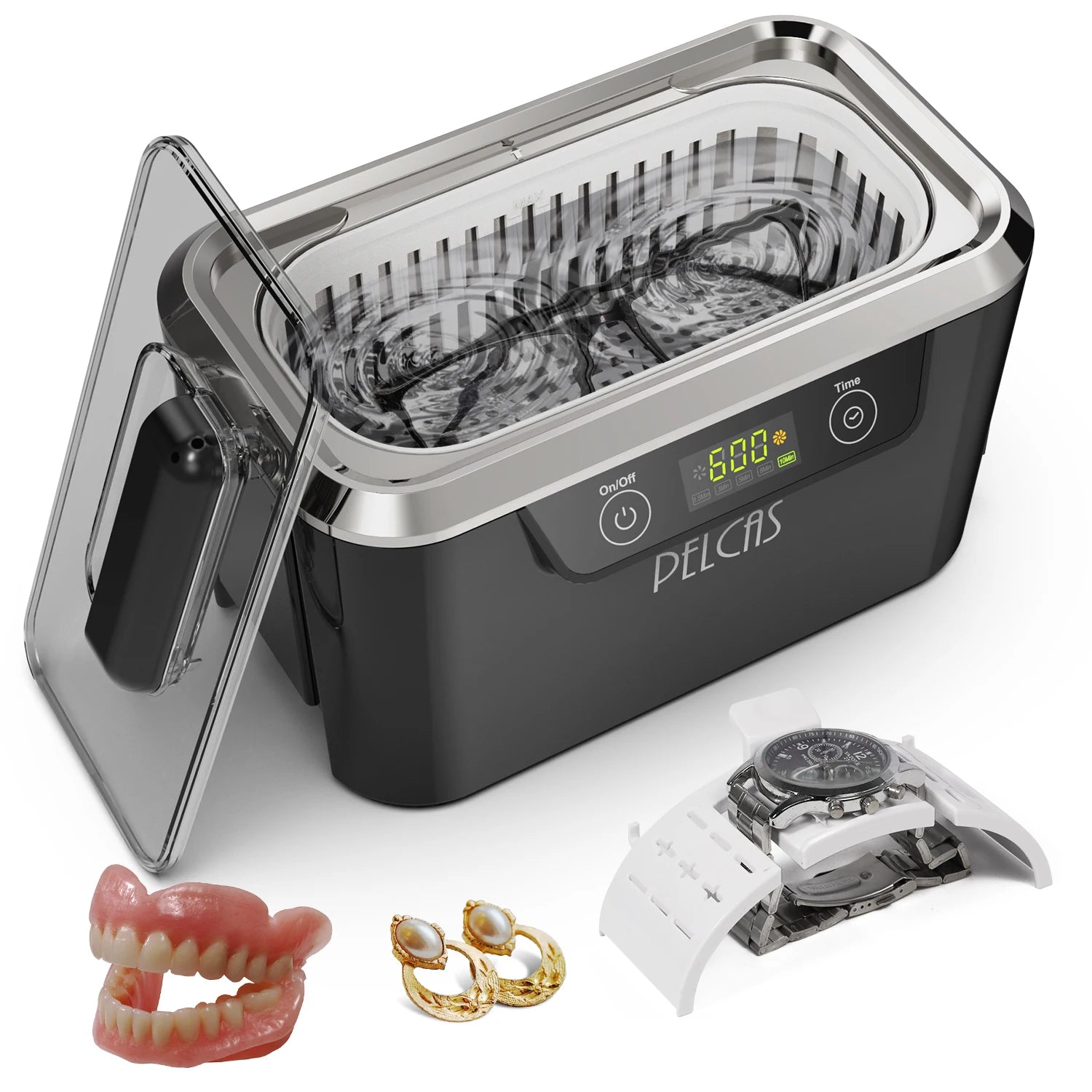 Time-saving Ultrasonic Make up Brush Cleaner Vibration Automatic Electric Makeup Brush Washing Machine Cosmetic Brush Cleaner