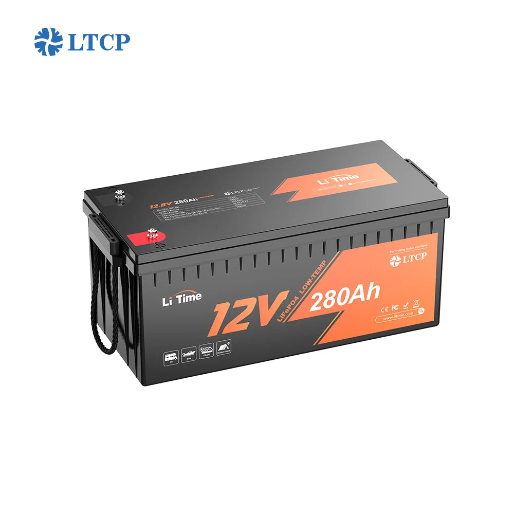 Tragbare Powerstation Lithium Batterie 3584Wh 12V 280Ah 5 Jahre Garantie 6000 Zyklen IP65 Wasserdicht Leichtes Design Batteries