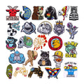 Wholesale Custom logo Embroidered Patches Felt Fabric Iron on Cartoon Animal Cute Embroidery Patch for Clothing