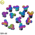 Custom logo Design rainbow Coating Female and Male Binding Post Chicago Screws for Bag