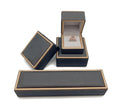 LOW MOQ One Top Customized Leather Box High-end Pendant Ring Jewelry Box Packaging Box