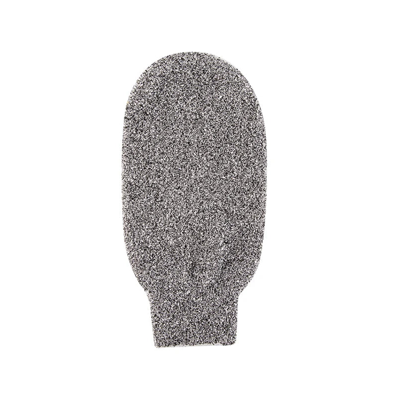 New Natural  Bamboo Charcoal Exfoliating Gloves for Men and Women