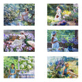 5D DIY Diamond Embroidery Girl Canvas Painting Garden Portrait Cross Stitch Flower New Year Gift Home Decoration Crafts Arts Kit