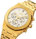 SKMEI 9296 High Quality Factory Direct Luxury Quartz Watch Stainless Steel Quartz Watches