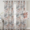 Amity Out Living Room Flowaterproofnted Curtains Modern Curtains Wholesale Thermal Blackout Black 10 Window Curtains Solid