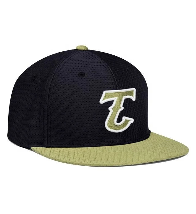 Wholesale Custom Unisex 6-Panel 100% Polyester Baseball Cap with 3D Embroidery Snapback Outdoor Sport Hat All Seasons
