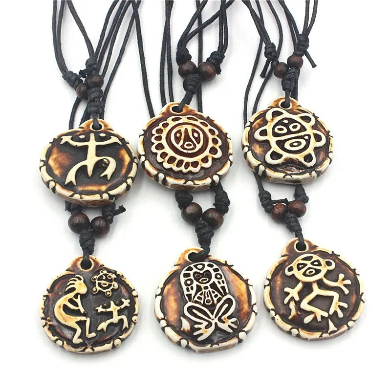 Hot Selling Tibetan Antique Necklace Accessories Wholesale Ethnic Style Multi Style Necklaces Sweater Chains