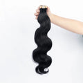 Wholesale 100% Unprocessed Indian Double Drawn Afro Curly Tape in Texture Customized Human Hair Extensions
