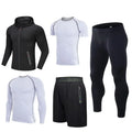 Men Athletic Baselayer Undershirt Gear Tshirt Compression Shirts Long Sleeve Rash Guard for Sports Workout