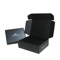 Custom Logo Kraft Mailer Boxes with Sponge Liner Free Design Print Paper Packaging for Small Business