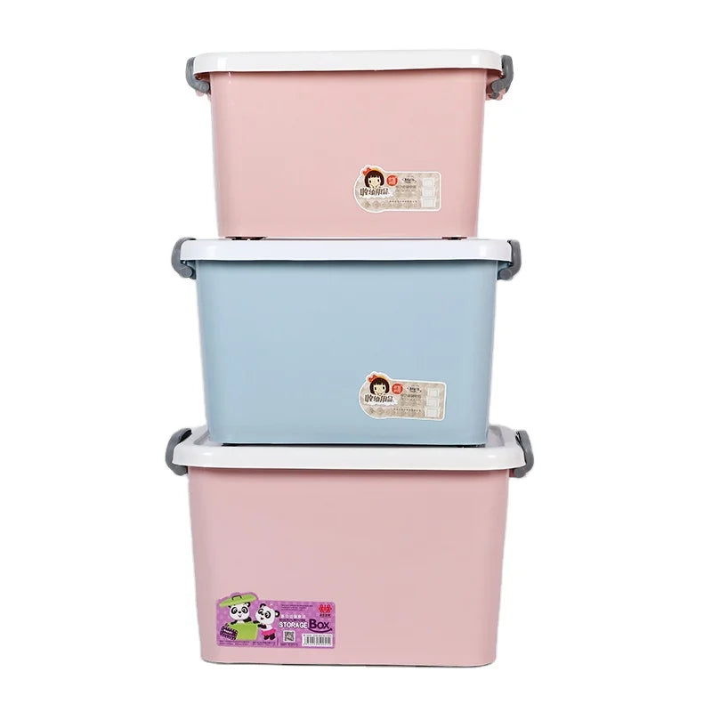 Haogle Portable Stackable Organizer Environmental Protection Multifunctional Plastic PP Storage Boxes & Bins Storage Container