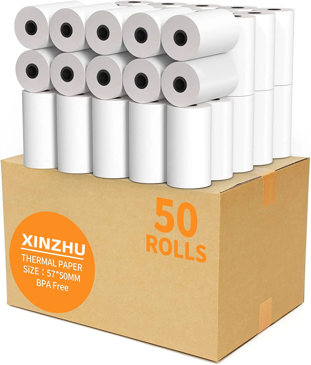 48gsm 80x80mm Premium Quality Thermal Paper Till Roll Factory Cheap Cash Register Paper for Credit Card