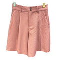 Women's High Waist Satin Shorts Tailored Formal Style Zipper Button Pattern Polyester Plain Dyed Color Pockets Included