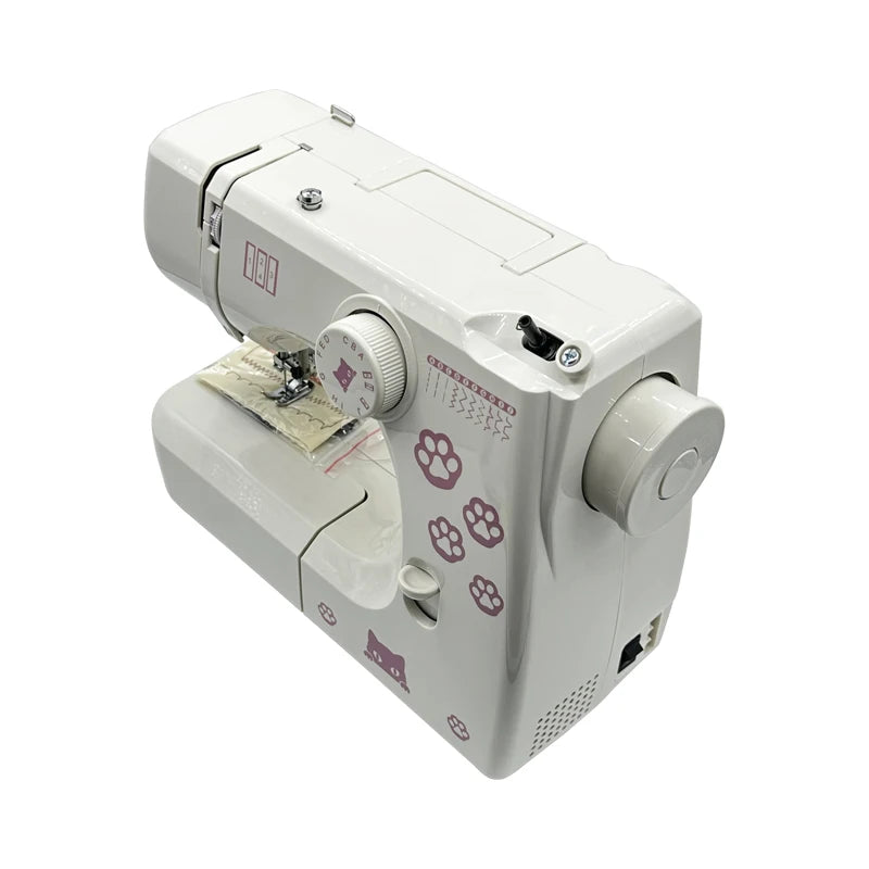 Manual Flat-Bed Single Needle Household High-Speed 100W Sewing Machine Motor Easy Operate for T-Shirt Clothes Manufacturing