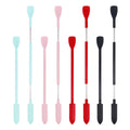 New Double-head Silicone Scraper Brush Eco-Friendly Kitchen Baking & Pastry Tools Mini Jam Scraper Spoon